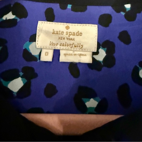 Kate Spade| pure silk button down blouse - Picture 4 of 4